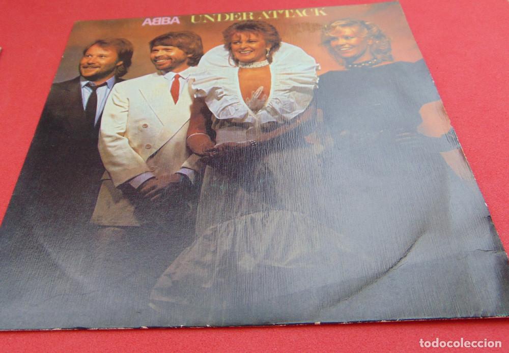 Discos de vinilo: ABBA &ndash; Under Attack - SINGLE 1982 - Foto 1