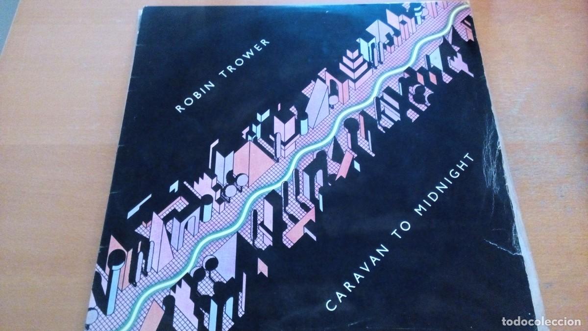 Discos de vinilo: Robin Trower &lrm;&ndash; Caravan To Midnight LP SPAIN 1978 - Foto 1