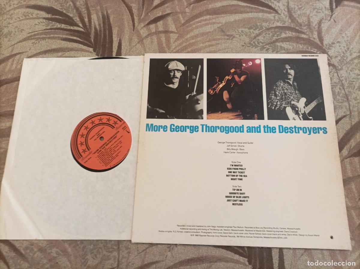 Discos de vinilo: George Thorogood lp USA - Foto 2