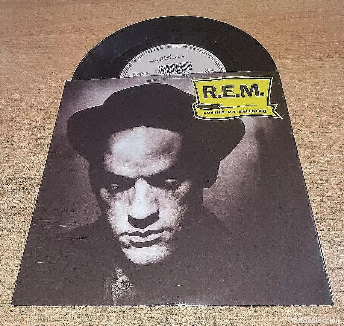 Discos de vinilo: R.E.M. Losing my religion 7&rdquo; SINGLE VINILO DEL A&Ntilde;O 1991 ALEMANIA REM MICHAEL STIPE 2 TEMAS