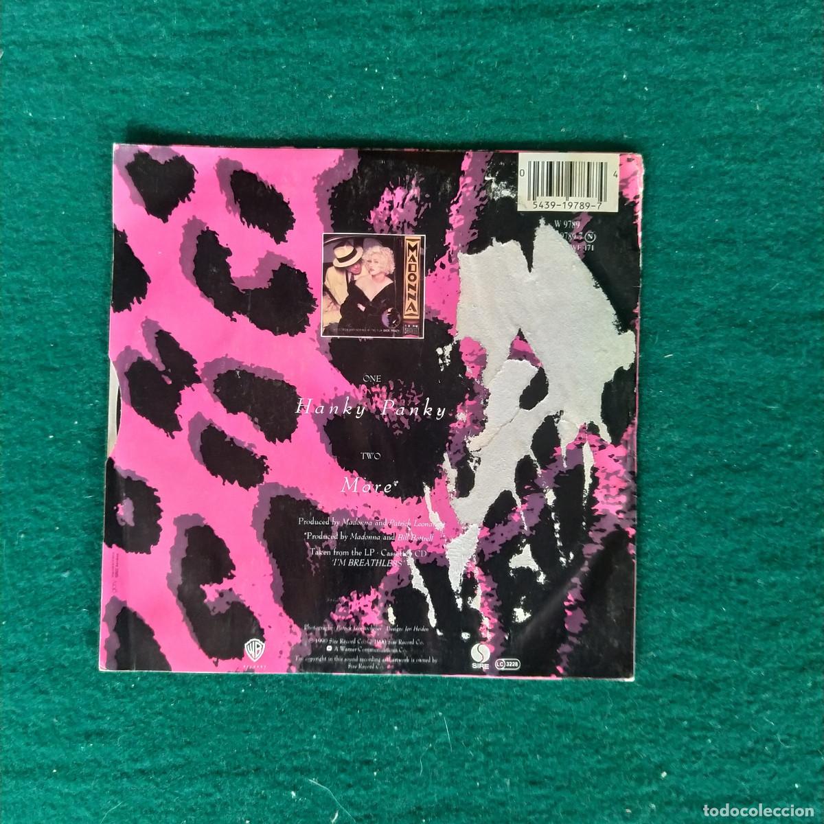 Discos de vinilo: Madonna &ndash; Hanky Panky - Foto 2