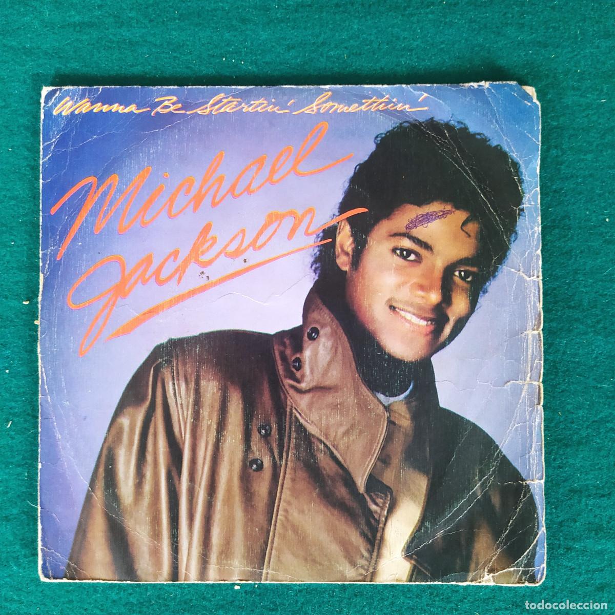 Discos de vinilo: Michael Jackson &ndash; Wanna Be Startin Somethin - Foto 1