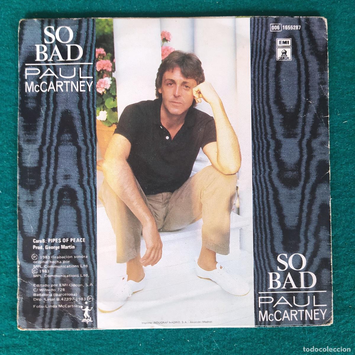 Discos de vinilo: Paul McCartney &ndash; So Bad - Foto 2