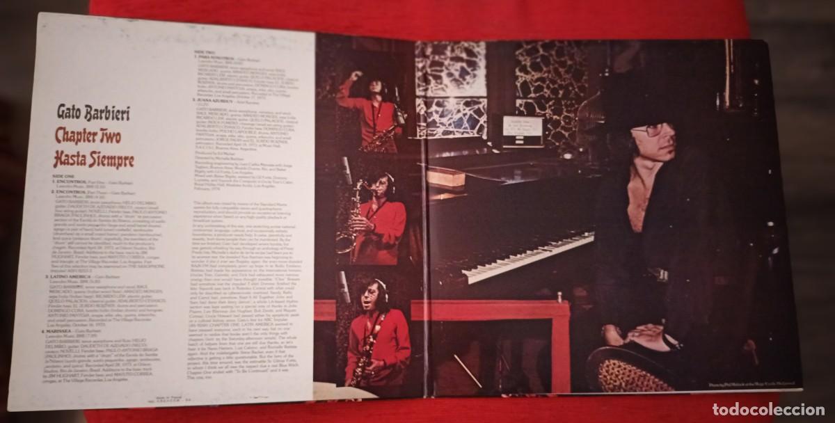 Discos de vinilo: GATO BARBIERI - CHAPTER TWO: HASTA SIEMPRE - LP - Foto 3