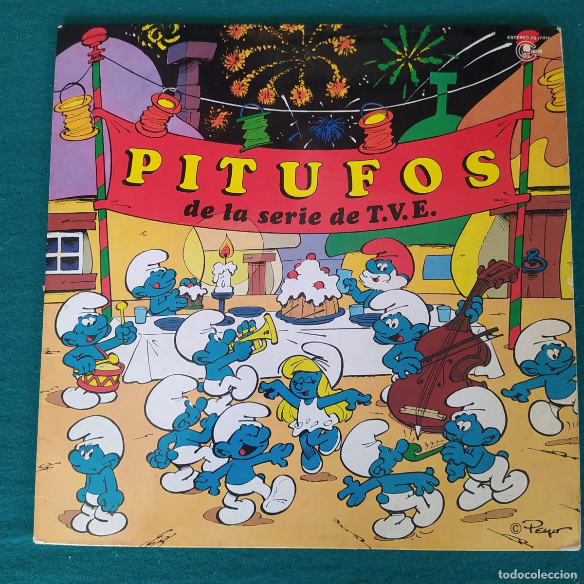 Discos de vinilo: Pitufos &ndash; Pitufos De La Serie De T.V.E. - Foto 1