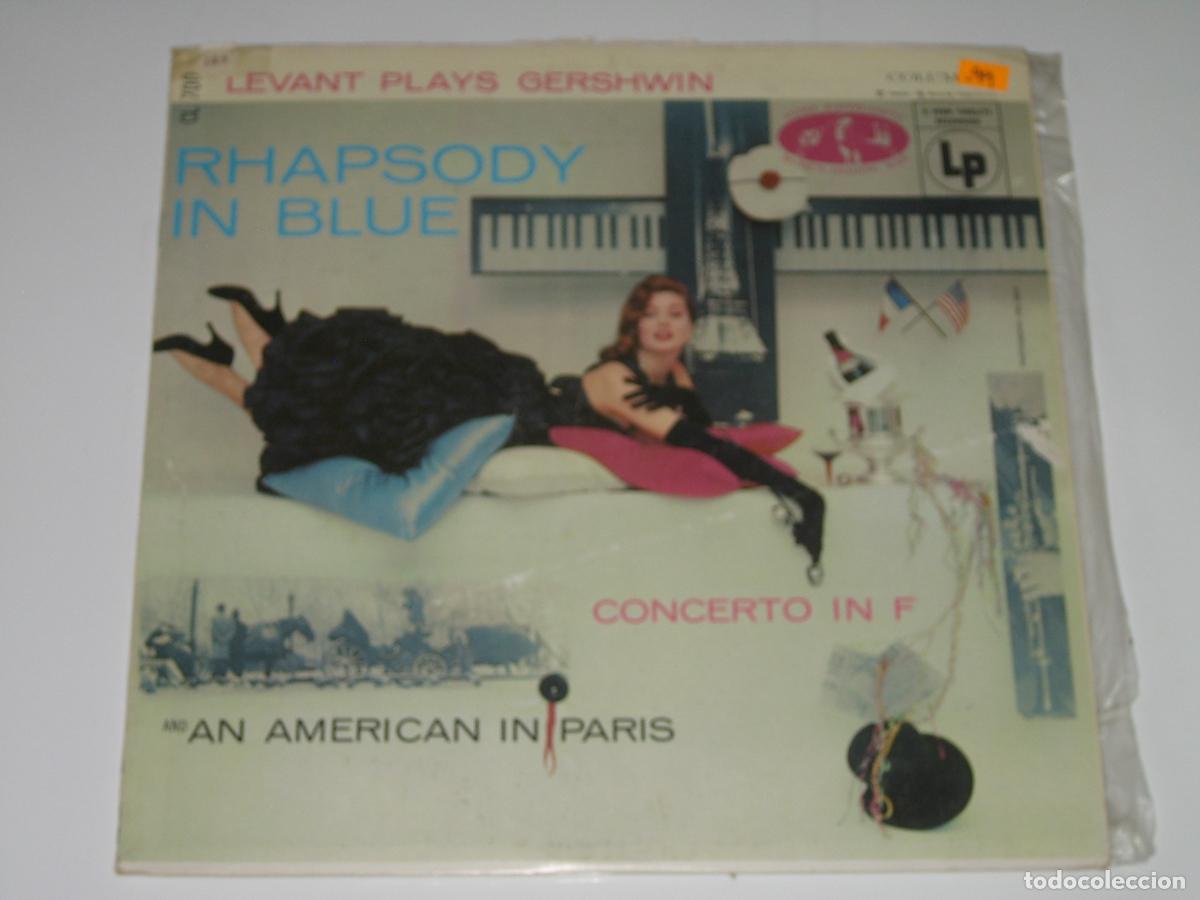 Discos de vinilo: DISCOFERTA - LEVANT PLAYS GERSHWIN - Foto 1