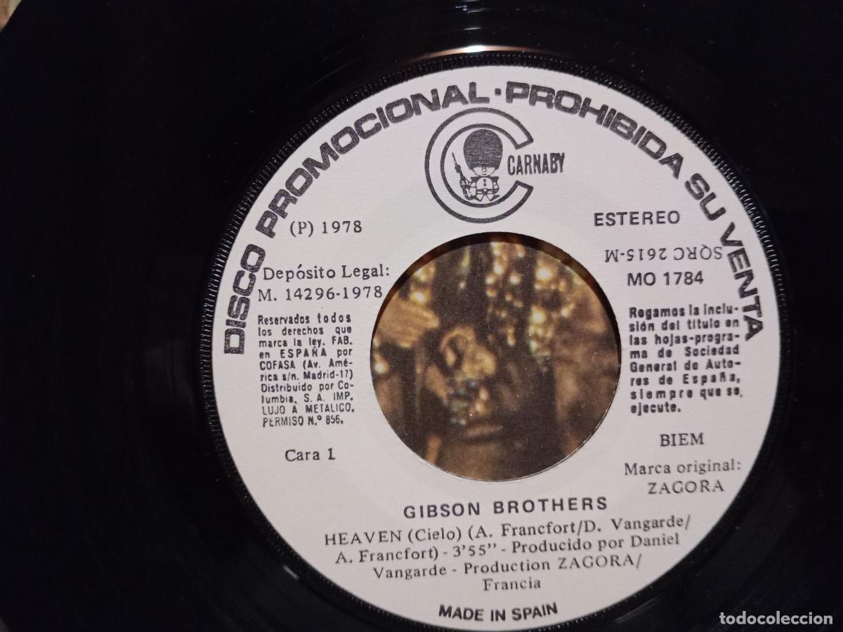 Discos de vinilo: Gibson Brothers - Heaven + a symphony - Foto 3