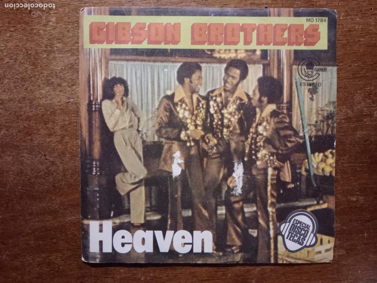 Discos de vinilo: Gibson Brothers - Heaven + a symphony - Foto 1