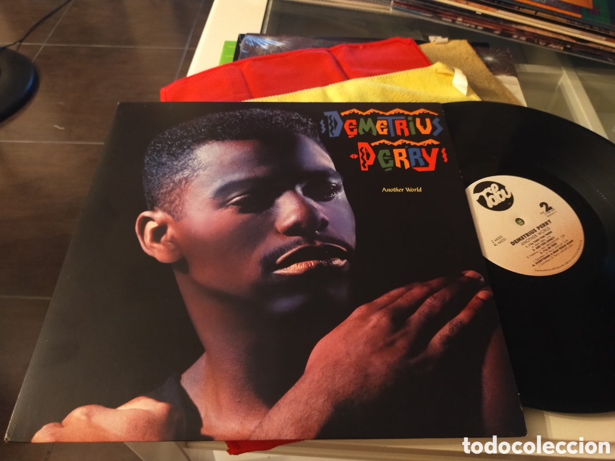 Discos de vinilo: Demetrius Perry lp another world u.s.a. 1990 - Foto 1