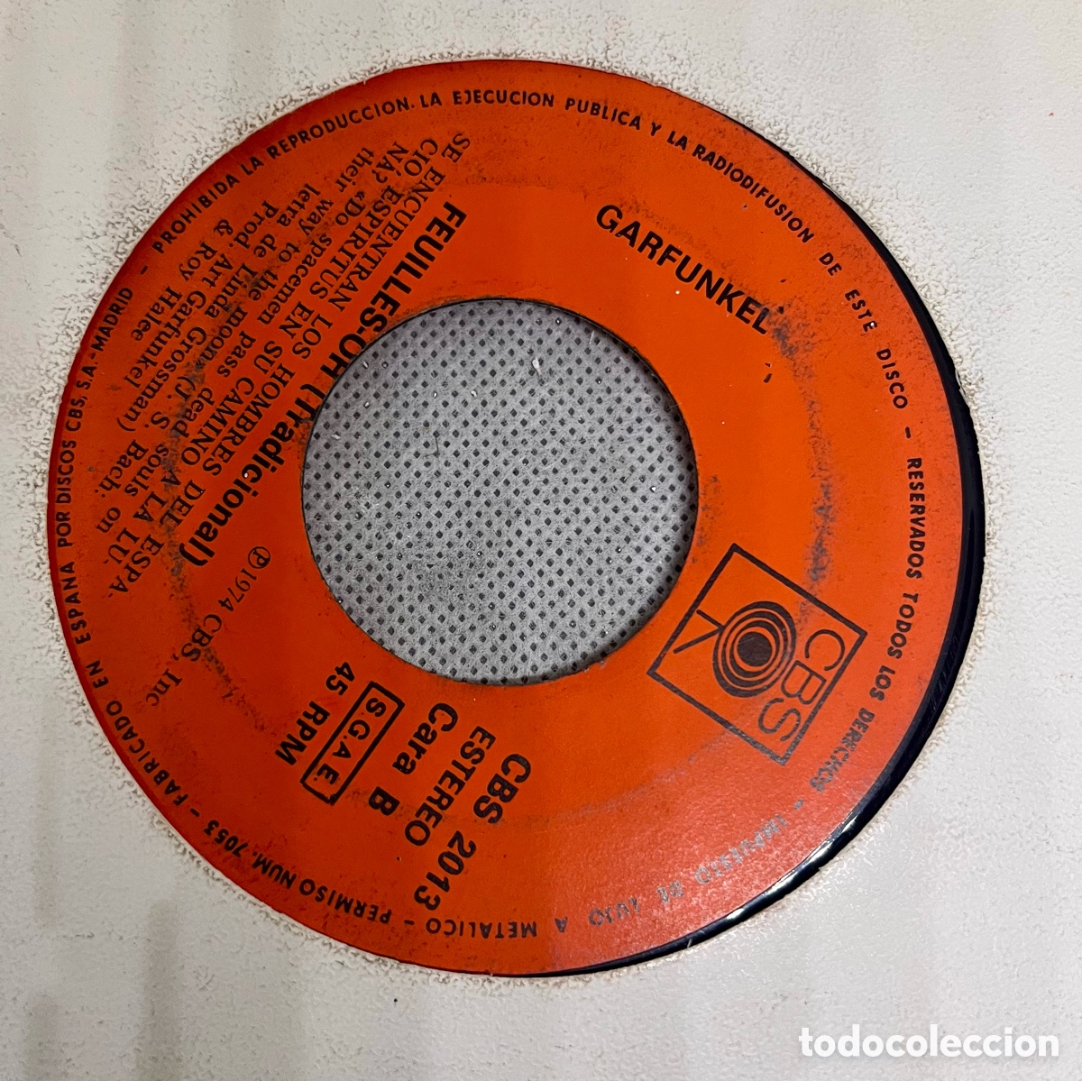 Discos de vinilo: VINILO GARFUNKEL &ldquo; CANTARE &ldquo; - Foto 4