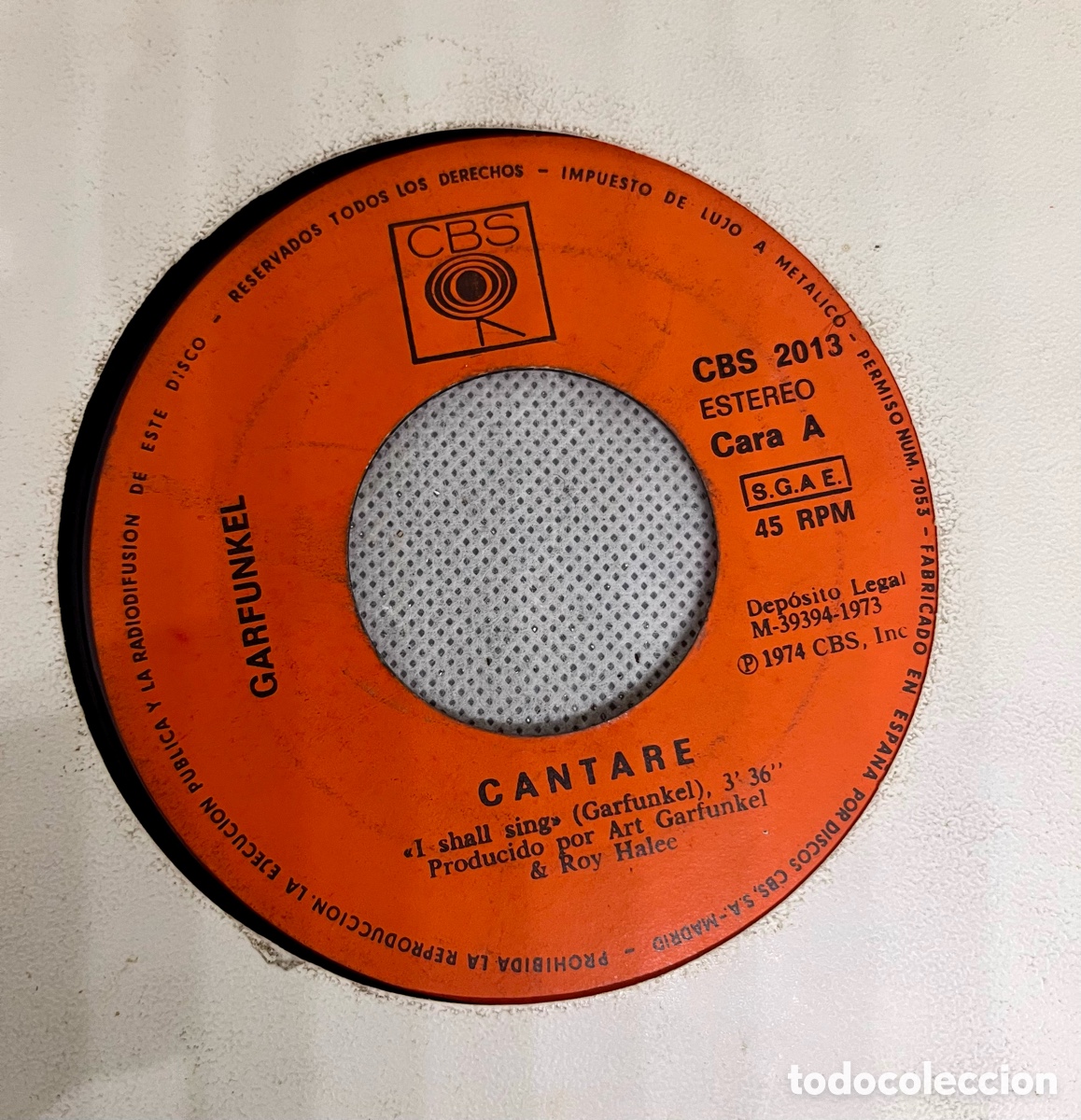Discos de vinilo: VINILO GARFUNKEL &ldquo; CANTARE &ldquo; - Foto 2
