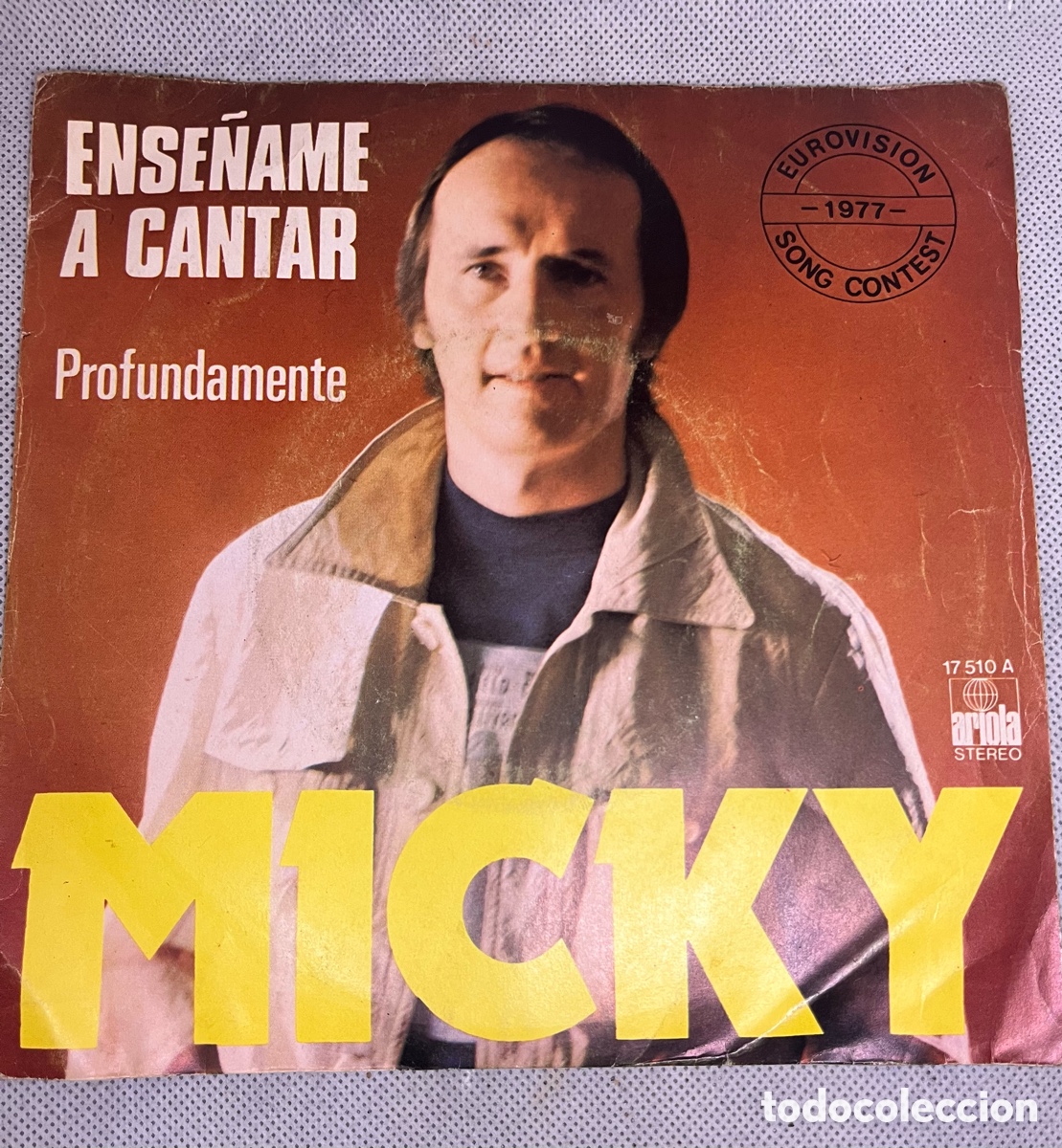 Discos de vinilo: VINILO MICKY Ense&ntilde;ane a cantar 1977 - Foto 1