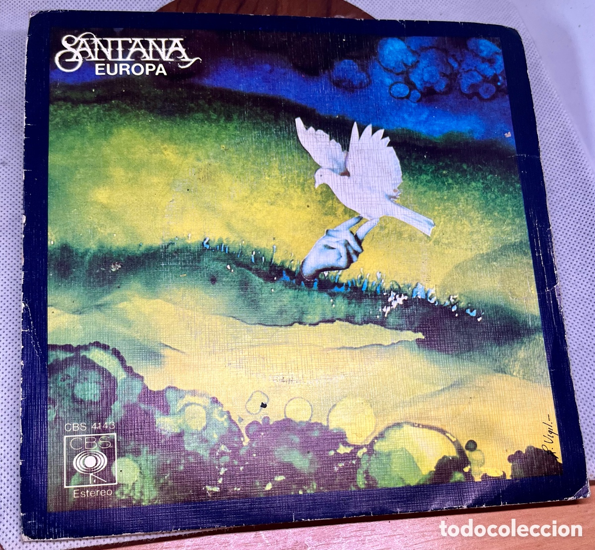 Discos de vinilo: Caratula d4e disco de Santana Europa 1976 - Foto 1