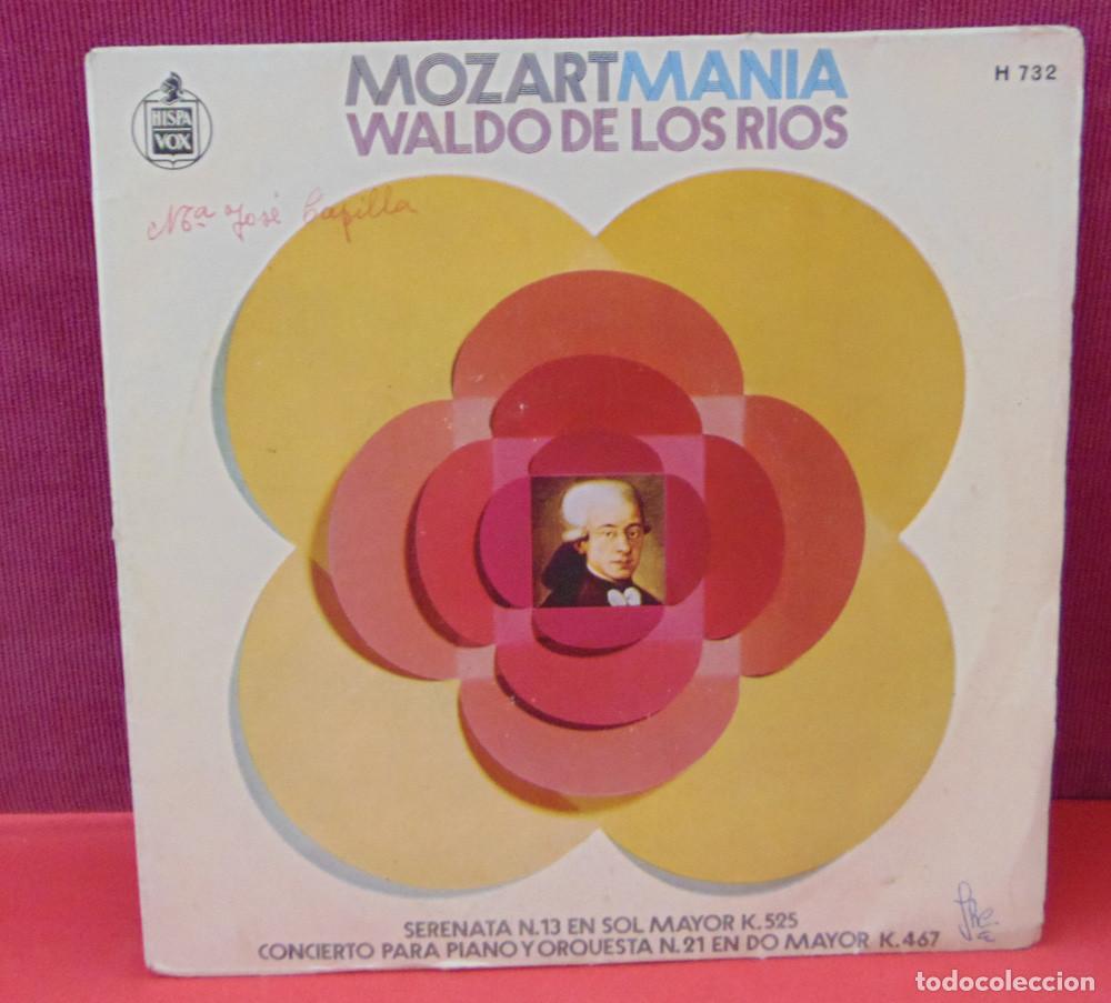Discos de vinilo: Waldo De Los Rios &ndash; Mozartmania - SINGLE 1971 - Foto 1