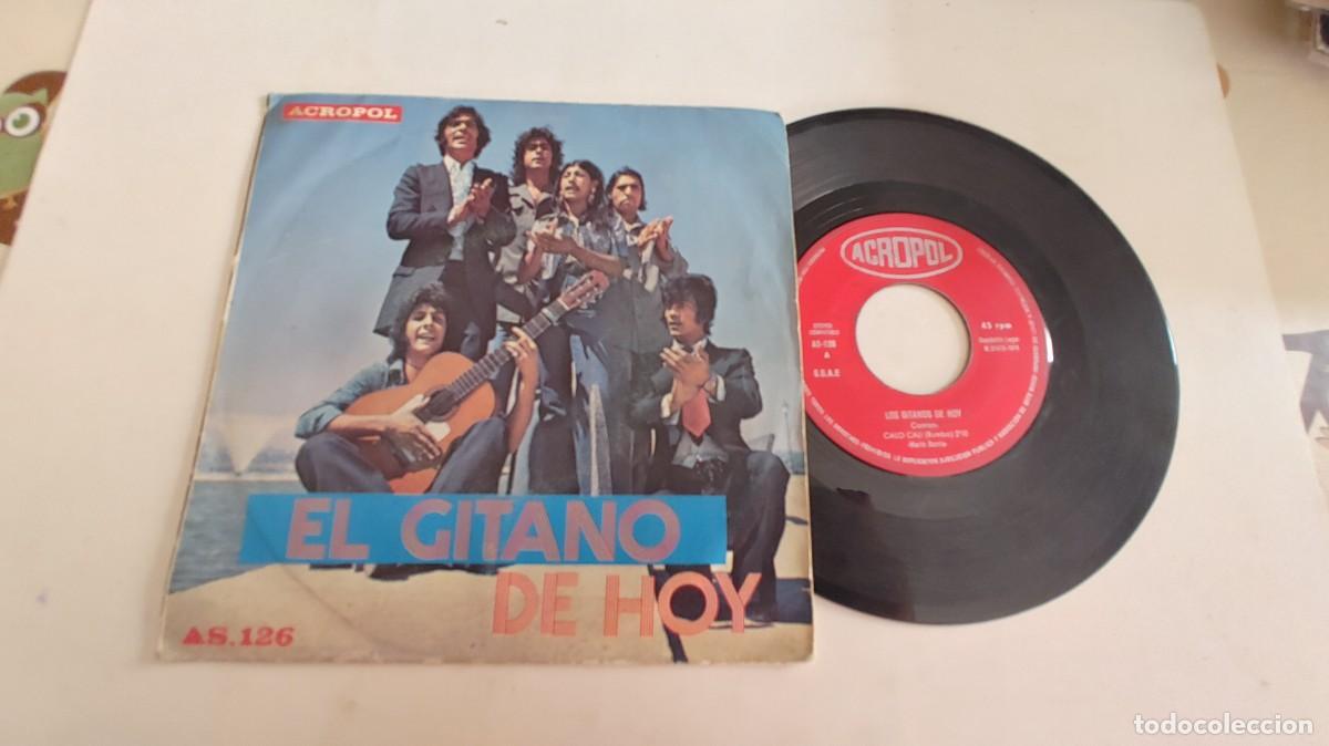 Discos de vinilo: EL GITANO DE HOY-SINGLE CALO CALI - Foto 1