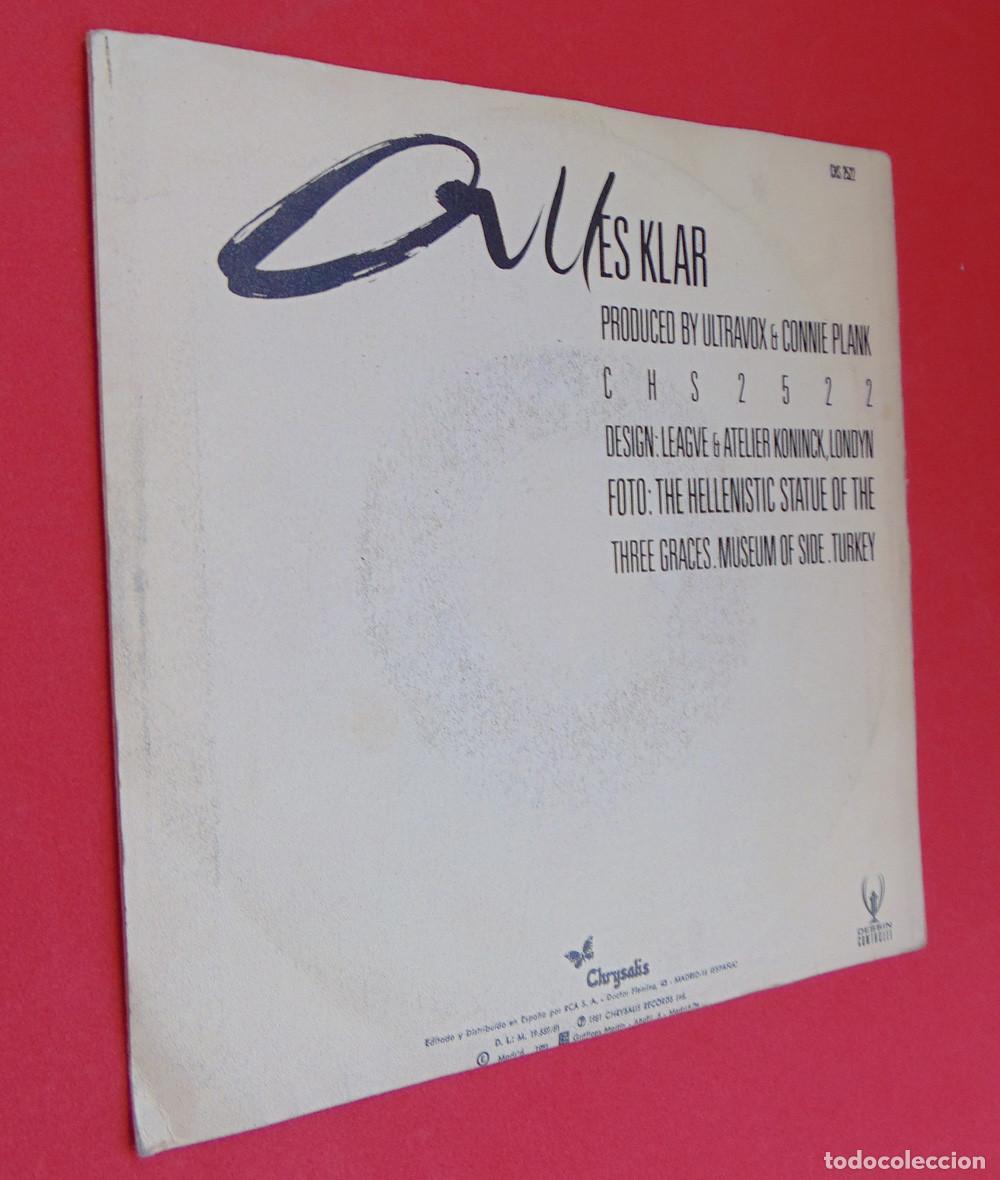 Discos de vinilo: Ultravox &ndash; All Stood Still - SINGLE 1981 - Foto 2