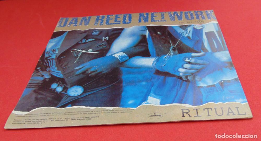 Discos de vinilo: Dan Reed Network &ndash; Ritual - SINGLE 1988 - Foto 2