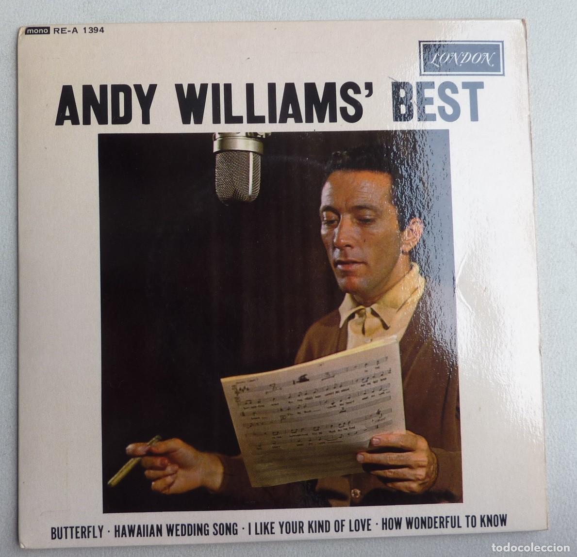 Discos de vinilo: ANDY WILLIAMS // BUTTERFLY+3 // MADE IN ENGLAND // EP - Foto 1