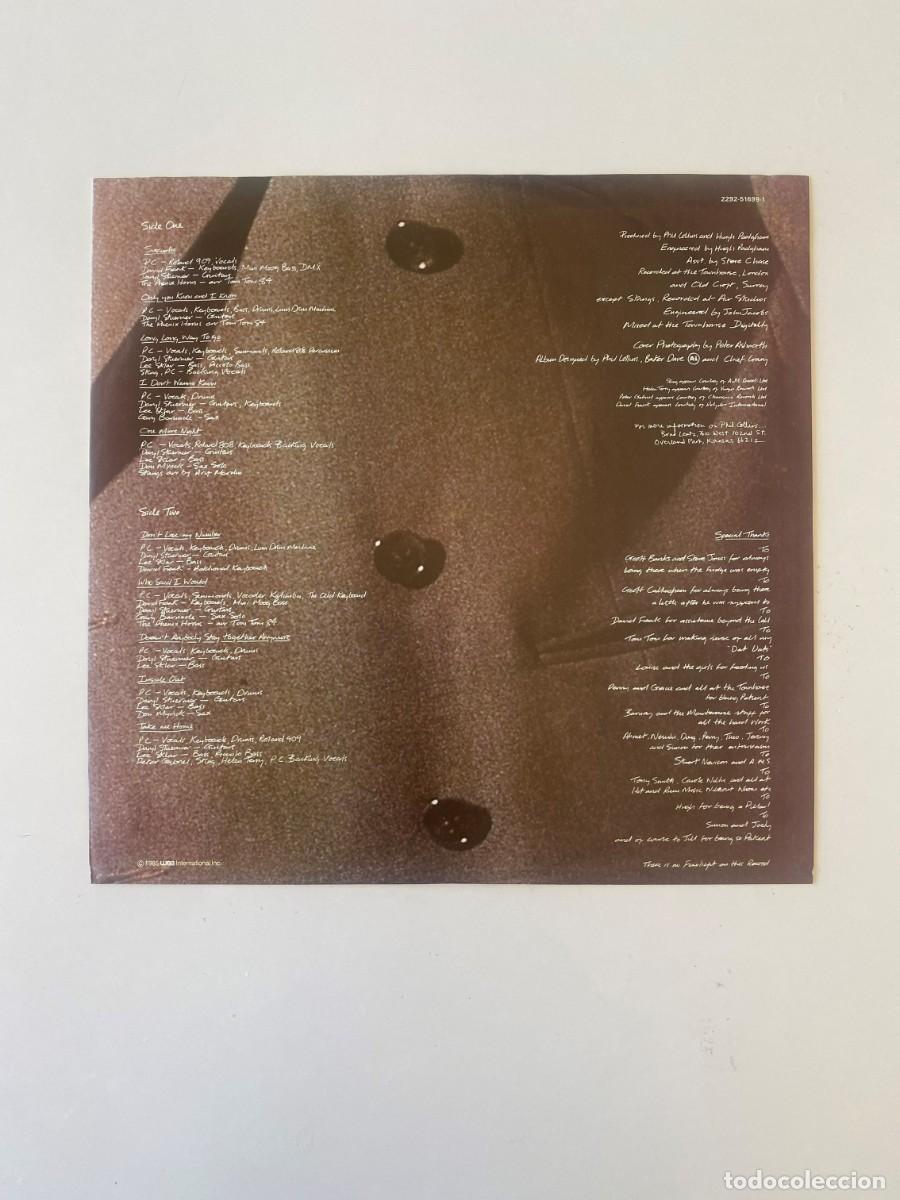 Discos de vinilo: PHIL COLLINS NO JACKET REQUISED - Foto 4