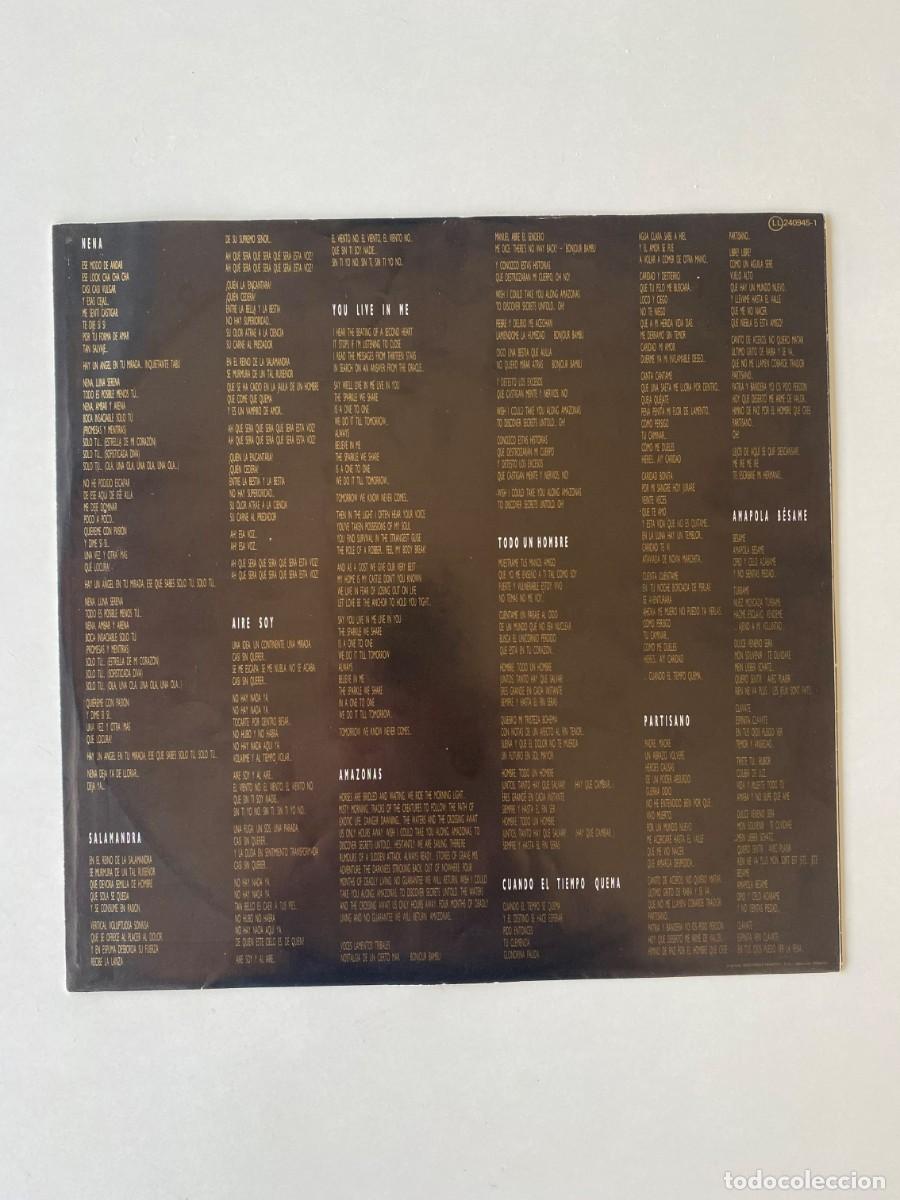 Discos de vinilo: MIGUEL BOS&Eacute; Salamandra - Foto 4