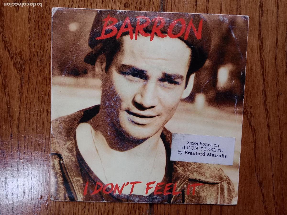 Discos de vinilo: Barr&oacute;n - i dont feel It + only right - Foto 1