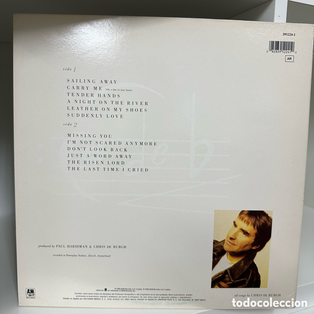 Discos de vinilo: Chris de Burgh - Flying Colours (LP) - Foto 2