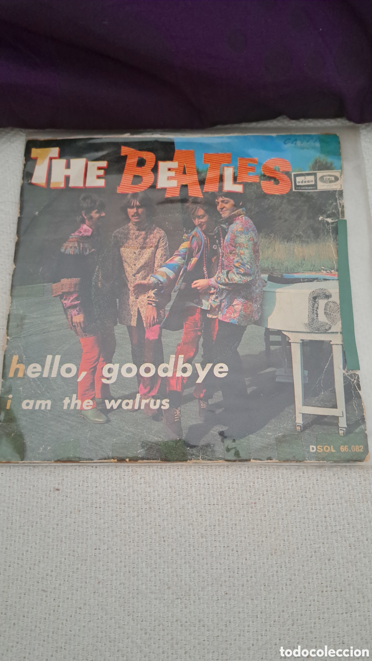 Discos de vinilo: THE BEATLES Hello, goodbye - Foto 1