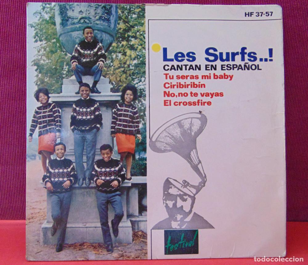 Discos de vinilo: Les Surfs..! &ndash; Cantan En Espa&ntilde;ol - EP 1964 - Foto 1
