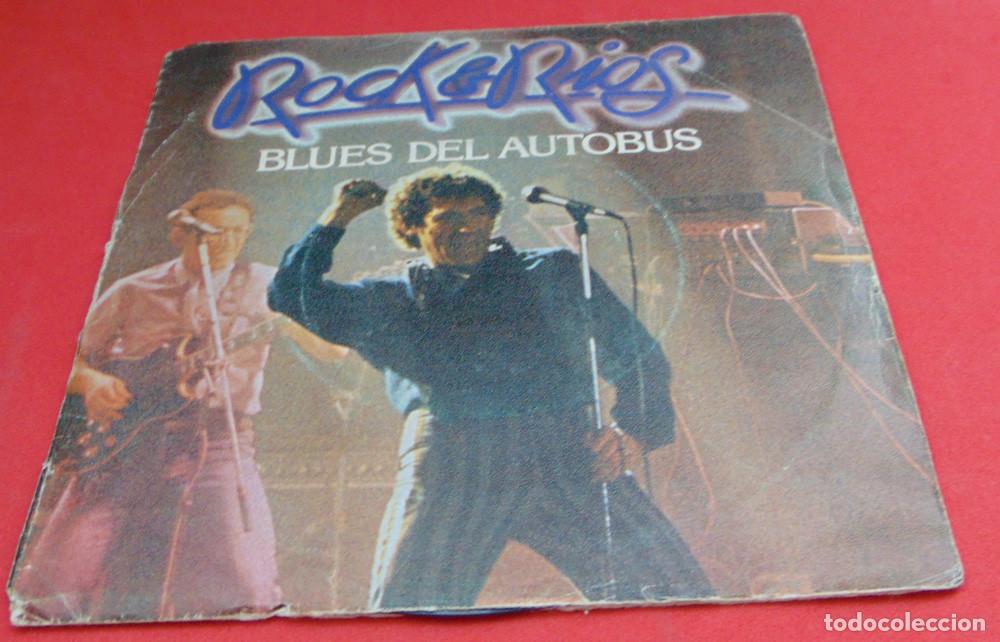 Discos de vinilo: MIGUEL RIOS - EL BLUES DEL AUTOBUS - SINGLE 1982 - Foto 1