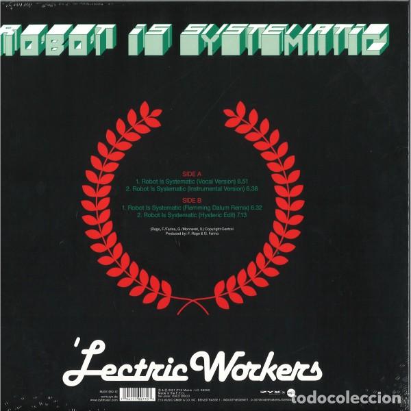 Discos de vinilo: &acute;Lectric Workers &ndash; Robot Is Systematic-GERMANY-2021-MAXI SINGLE-PRECINTADO - Foto 2