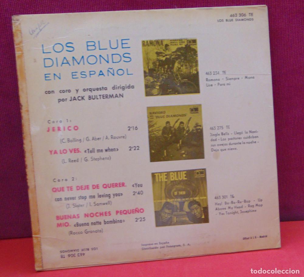 Discos de vinilo: The Blue Diamonds &ndash; En Espa&ntilde;ol - EP 1964 - Foto 2