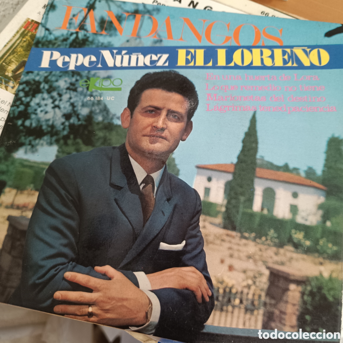 Discos de vinilo: Pepe Nu&ntilde;ez &rdquo;El Lore&ntilde;o&rdquo; &lrm;&ndash; Fandangos - Foto 1