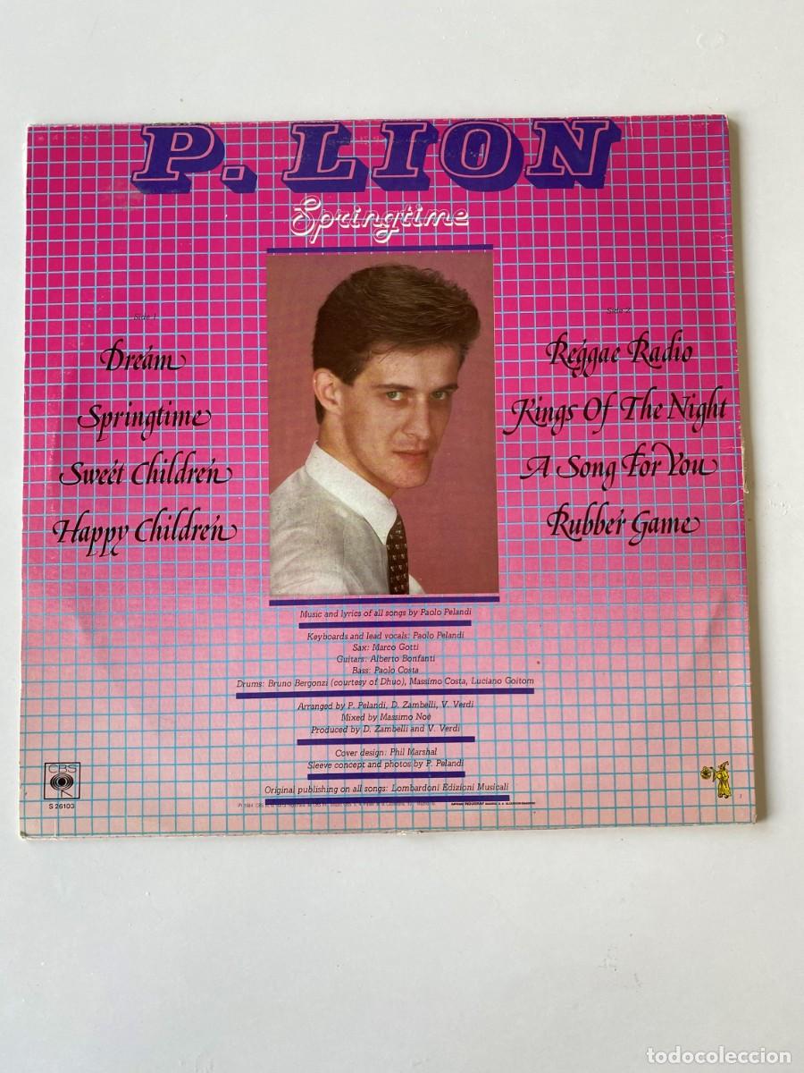 Discos de vinilo: P. LION Springtime ORIGINAL - Foto 2