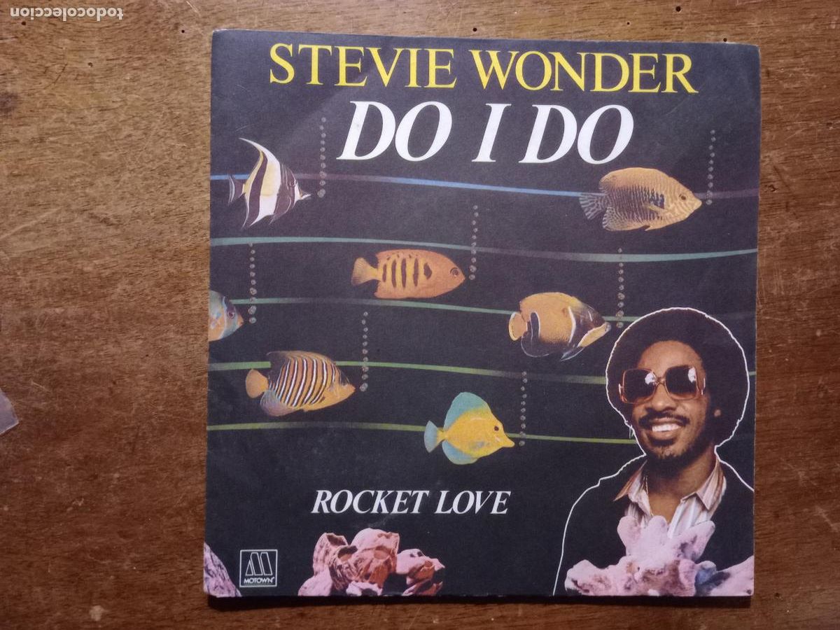 Discos de vinilo: Stevie Wonder - do i do + rocket love - Foto 1