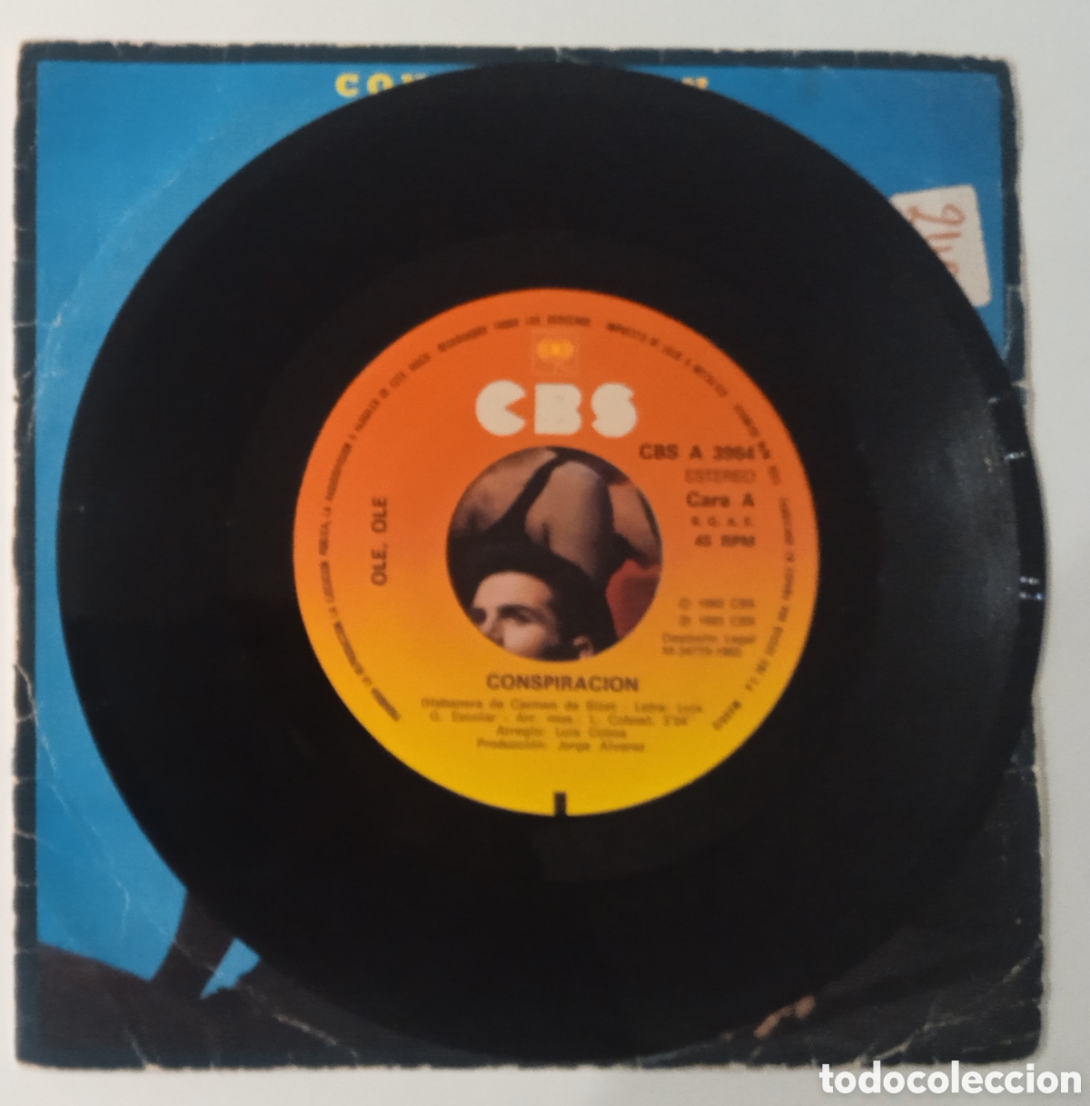 Discos de vinilo: OL&Eacute; OL&Eacute; - Conspiraci&oacute;n (1983) disco vinilo - Foto 3