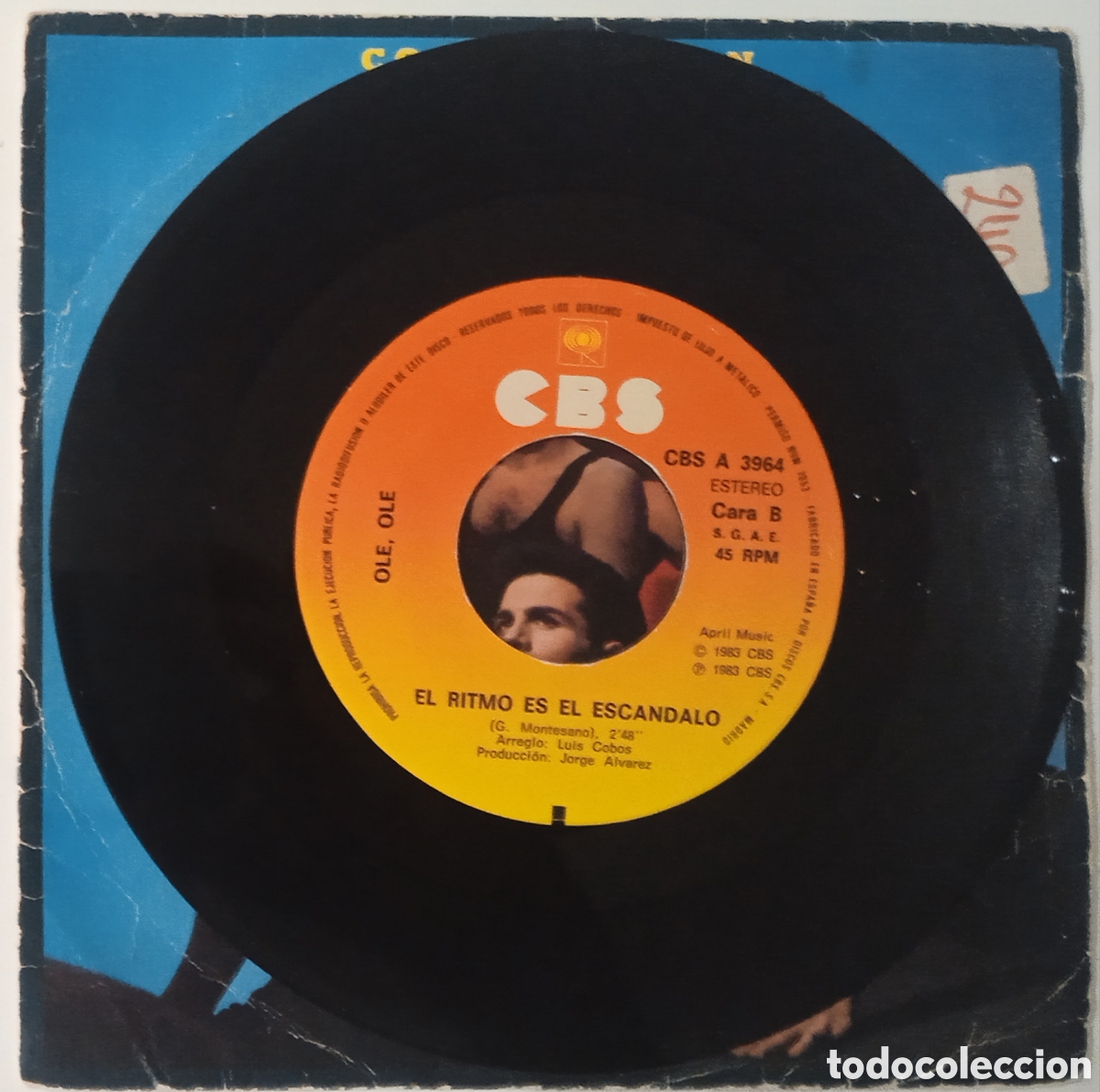 Discos de vinilo: OL&Eacute; OL&Eacute; - Conspiraci&oacute;n (1983) disco vinilo - Foto 4