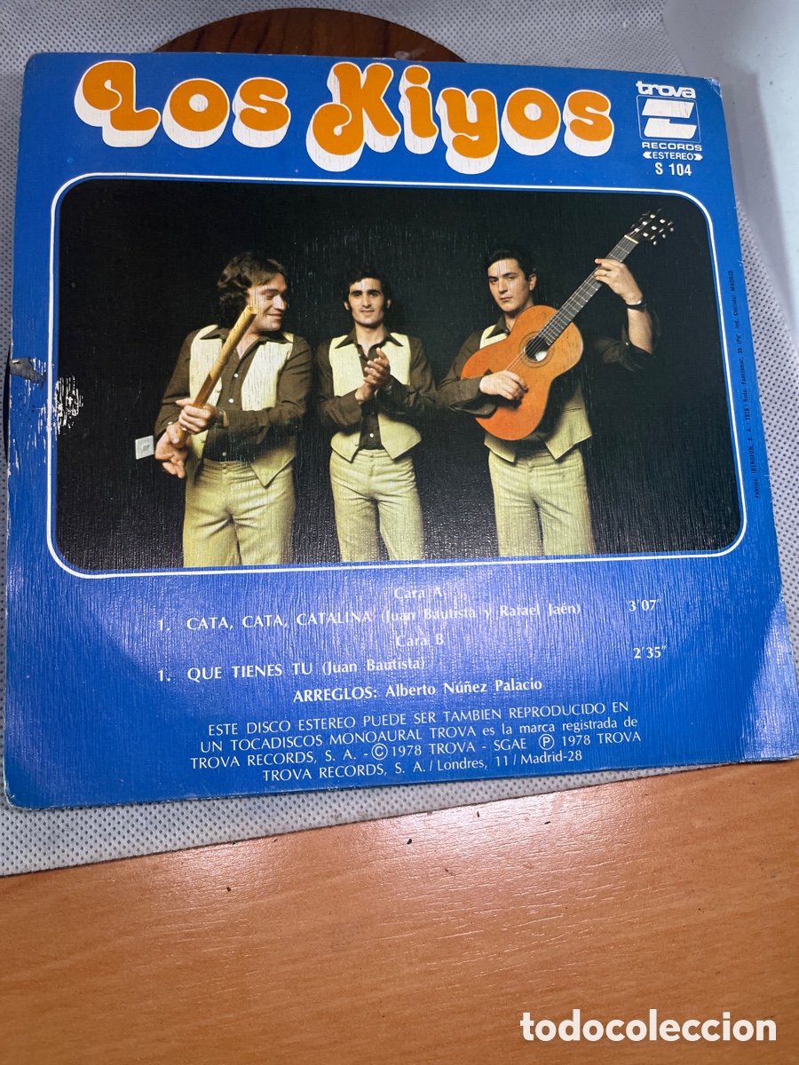 Discos de vinilo: VINILO &ldquo; LOS KIYOS&rdquo; solo car&aacute;tula - Foto 1