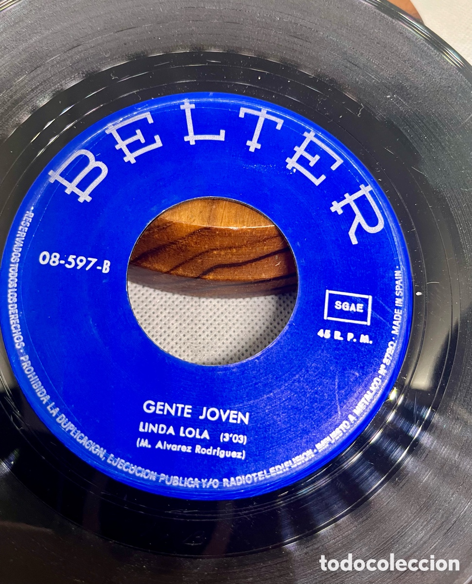 Discos de vinilo: VINILO GENTE JOVEN &ldquo; LORETA &ldquo; 1976 - Foto 2