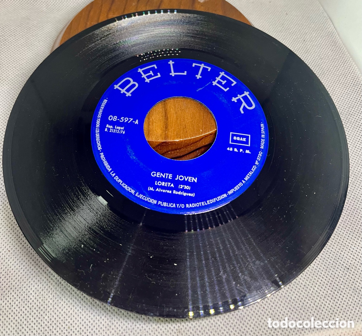 Discos de vinilo: VINILO GENTE JOVEN &ldquo; LORETA &ldquo; 1976 - Foto 4