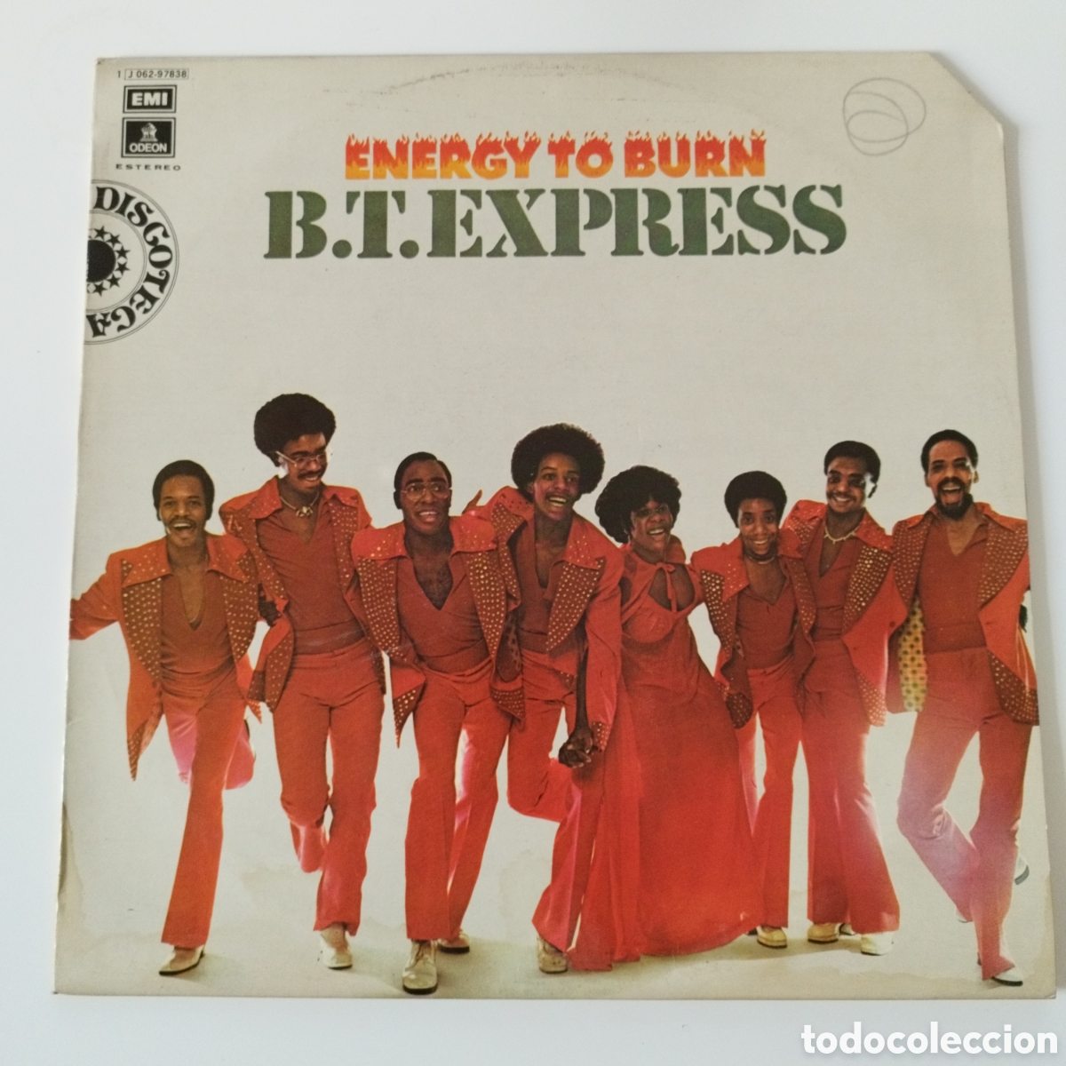 Vinyl records: VINILO LP / B.T. EXPRESS / ENERGY TO BURN / EMI ODEON / ESPA&Ntilde;A / 1976 /