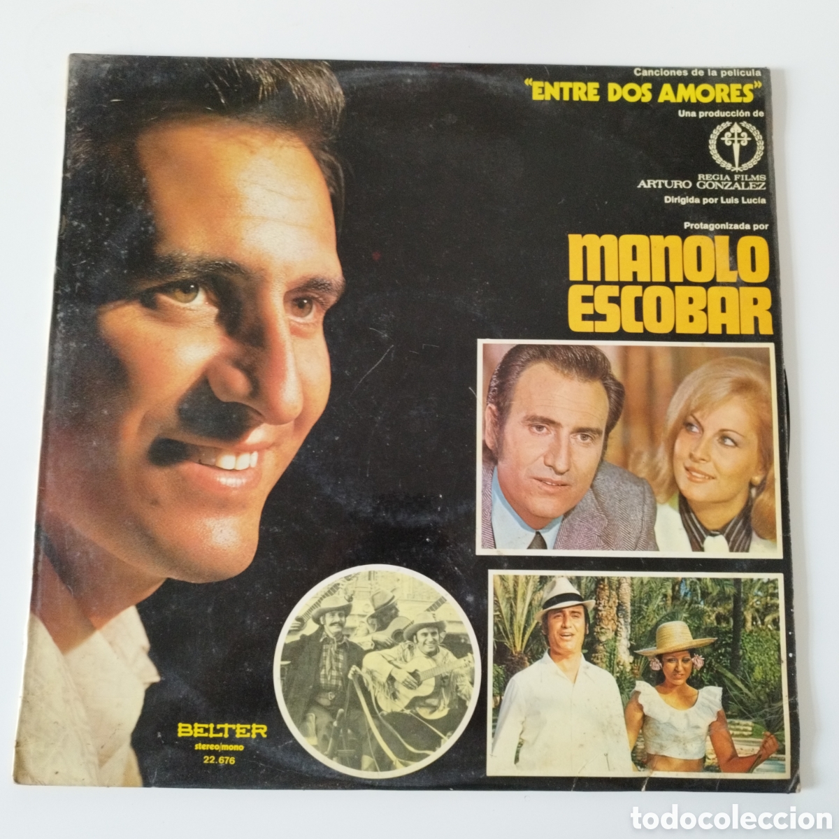 Discos de vinilo: VINILO LP / MANOLO ESCOBAR / ENTRE DOS AMORES / BELTER / 1972 / ESPA&Ntilde;A