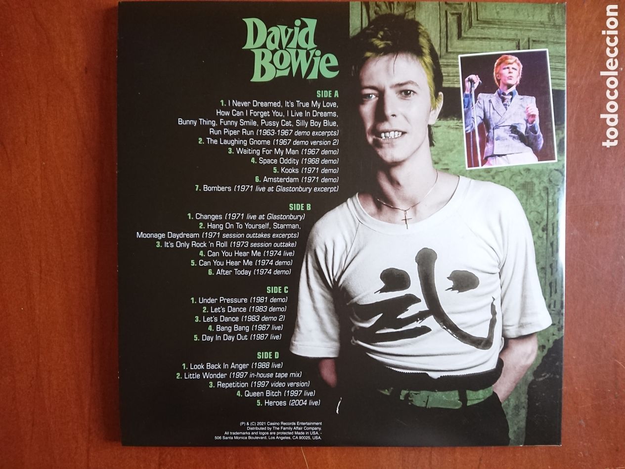 Discos de vinilo: David Bowie - Run Piper Run - Doble LP - Foto 2