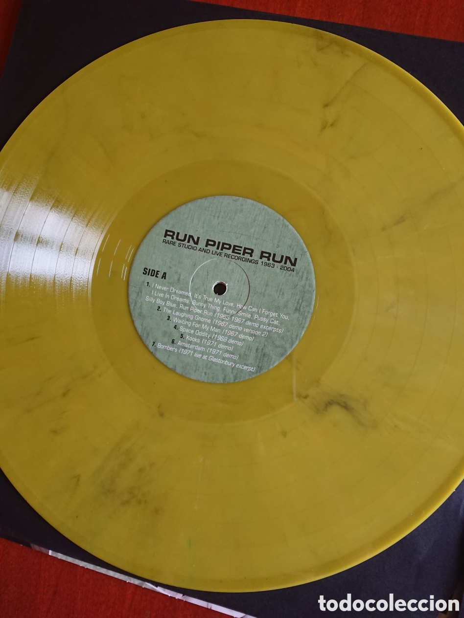 Discos de vinilo: David Bowie - Run Piper Run - Doble LP - Foto 7