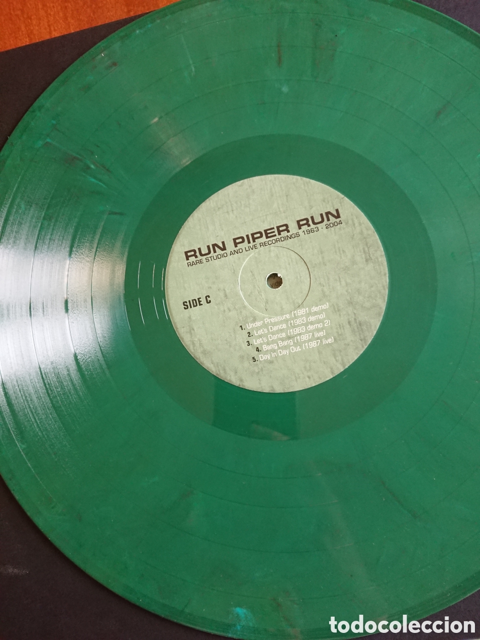 Discos de vinilo: David Bowie - Run Piper Run - Doble LP - Foto 8