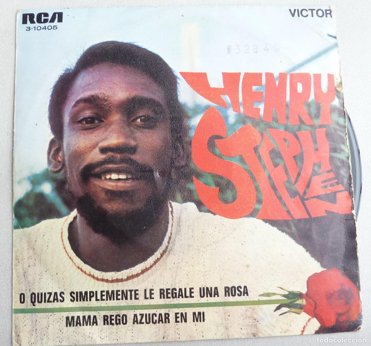 Discos de vinilo: HENRY STEPHEN / O QUIZAS SIMPLEMENTE LE REGALE UNA ROSA / 1969 / SINGLE - Foto 1
