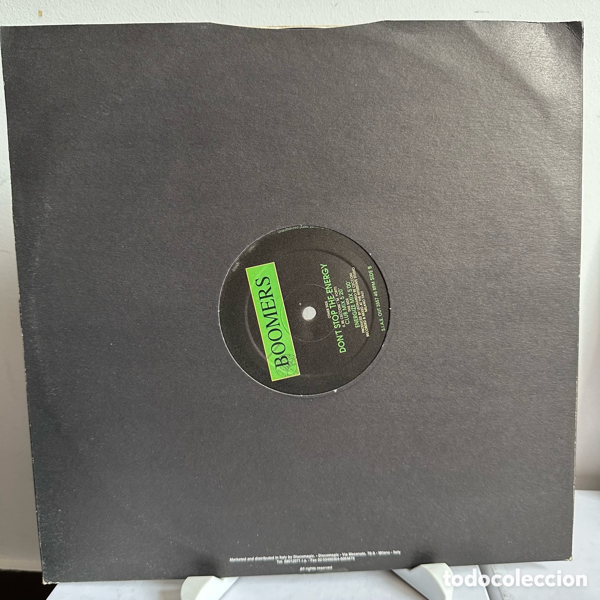 Discos de vinilo: Boomers - Dont Stop The Energy (12&rdquo;) - Foto 2