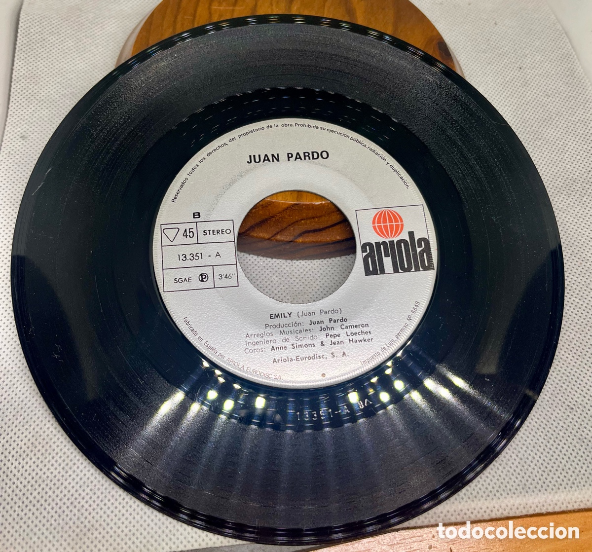 Discos de vinilo: VINILO &ldquo; JUAN PARDO &ldquo; 1974 - Foto 3