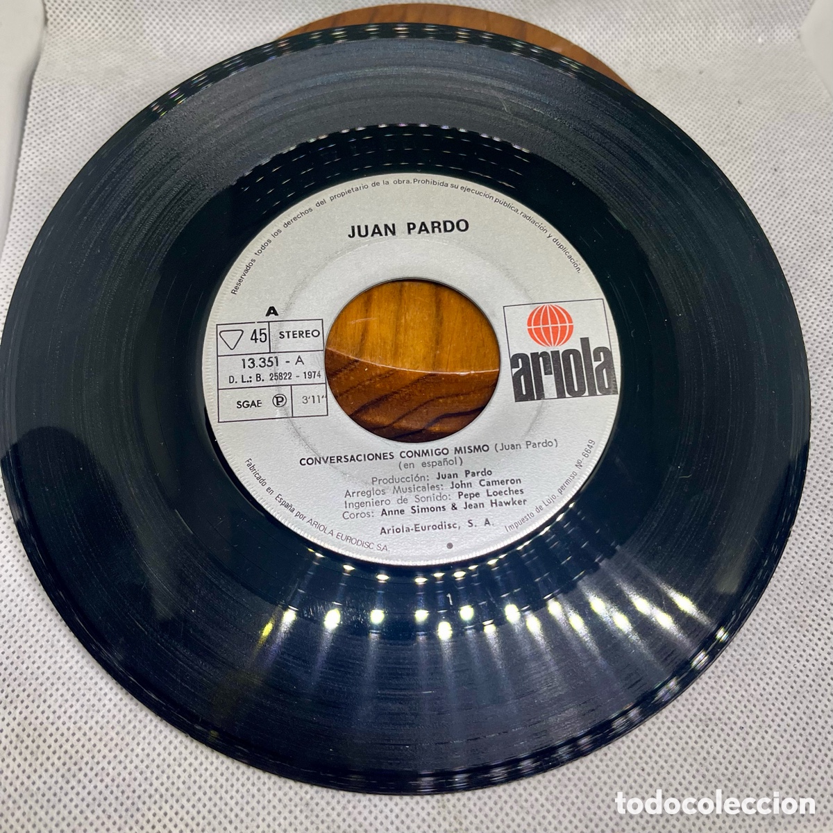 Discos de vinilo: VINILO &ldquo; JUAN PARDO &ldquo; 1974 - Foto 1