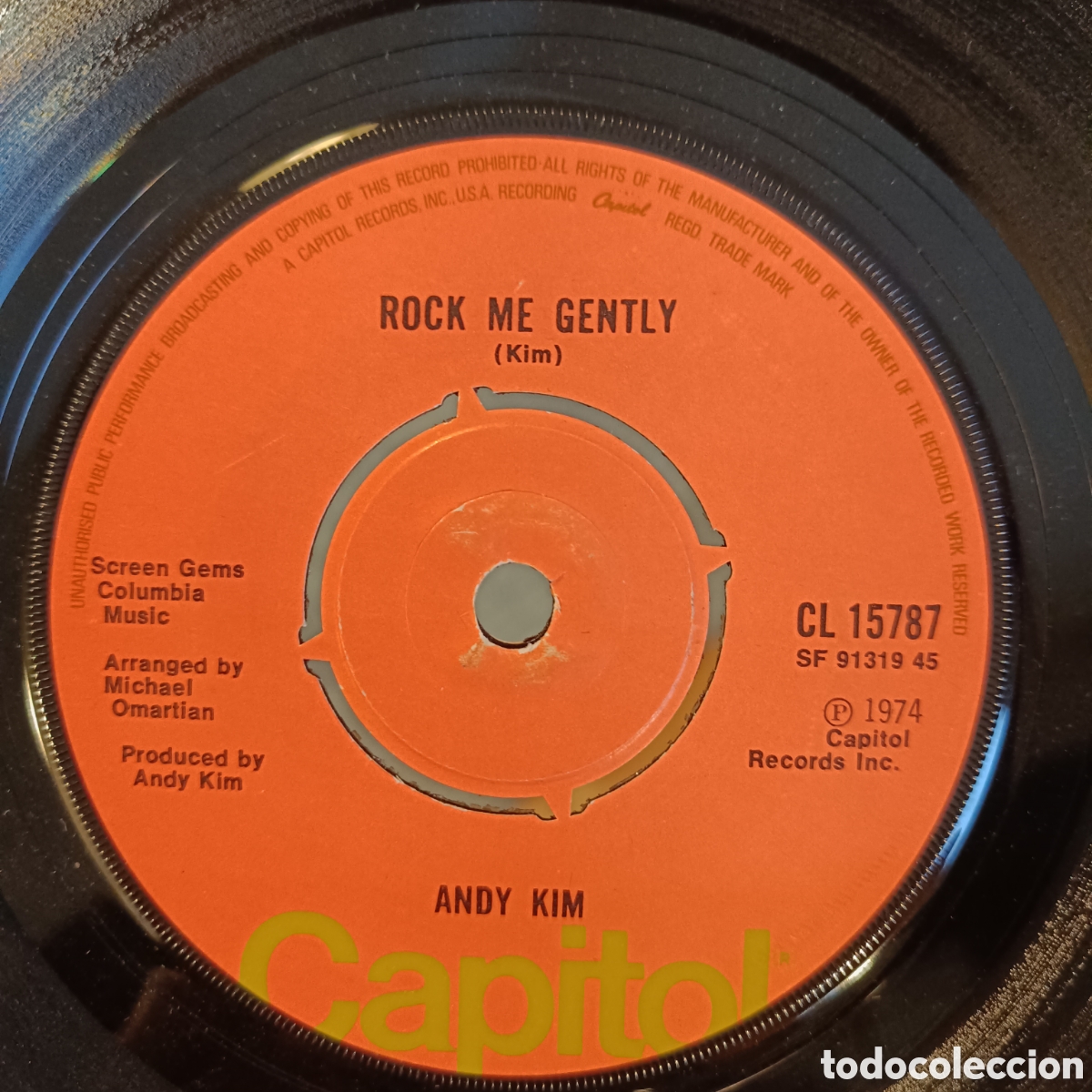 Discos de vinilo: Andy Kim &ndash; Rock Me Gently - Foto 1