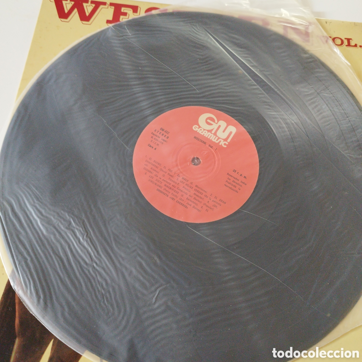 Discos de vinilo: VINILO LP / WESTERN VOL 1 / GRAMUSIC - Foto 3